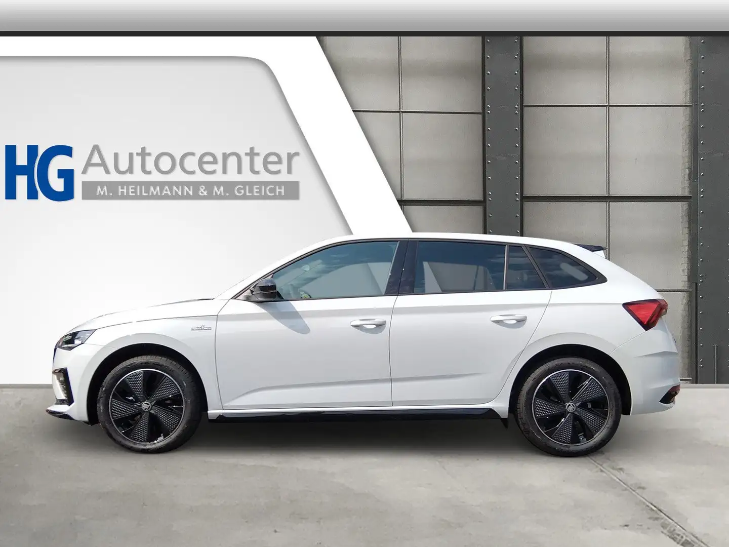 Skoda Scala 1.5 TSI Monte Carlo Matrix Pano Alb - 2