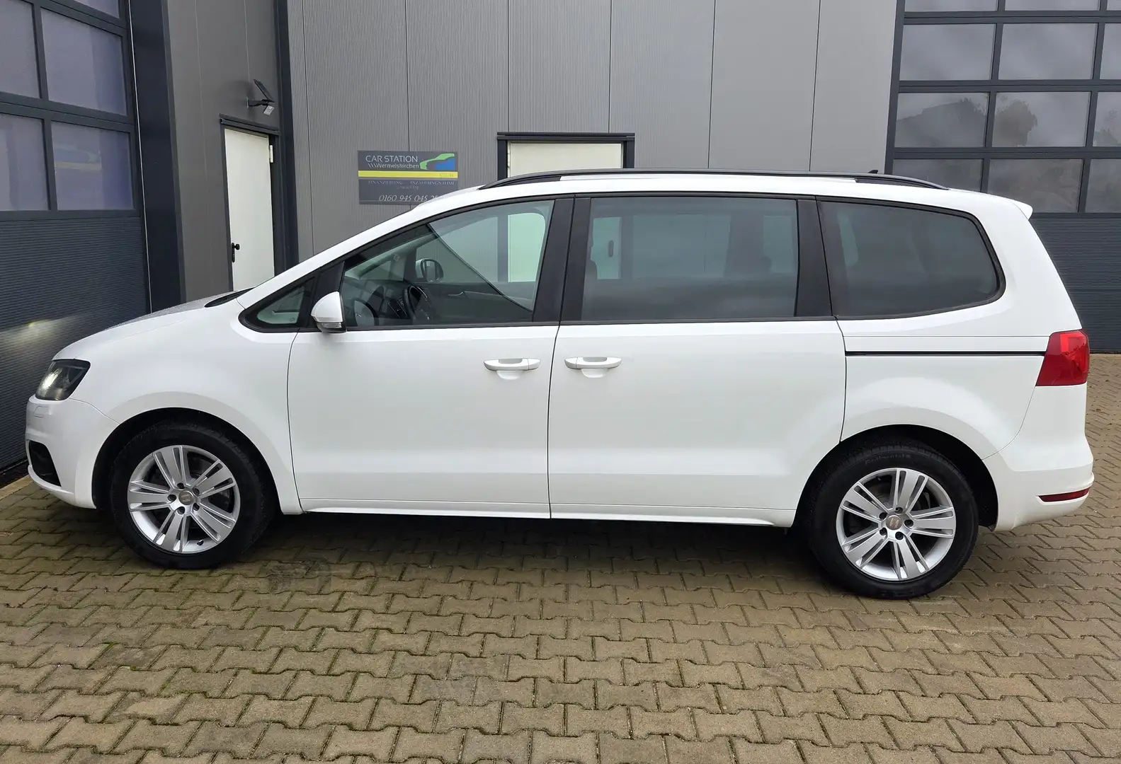 SEAT Alhambra Style// Service/ Zahnriemen & Wapu / Turbo neu Weiß - 2