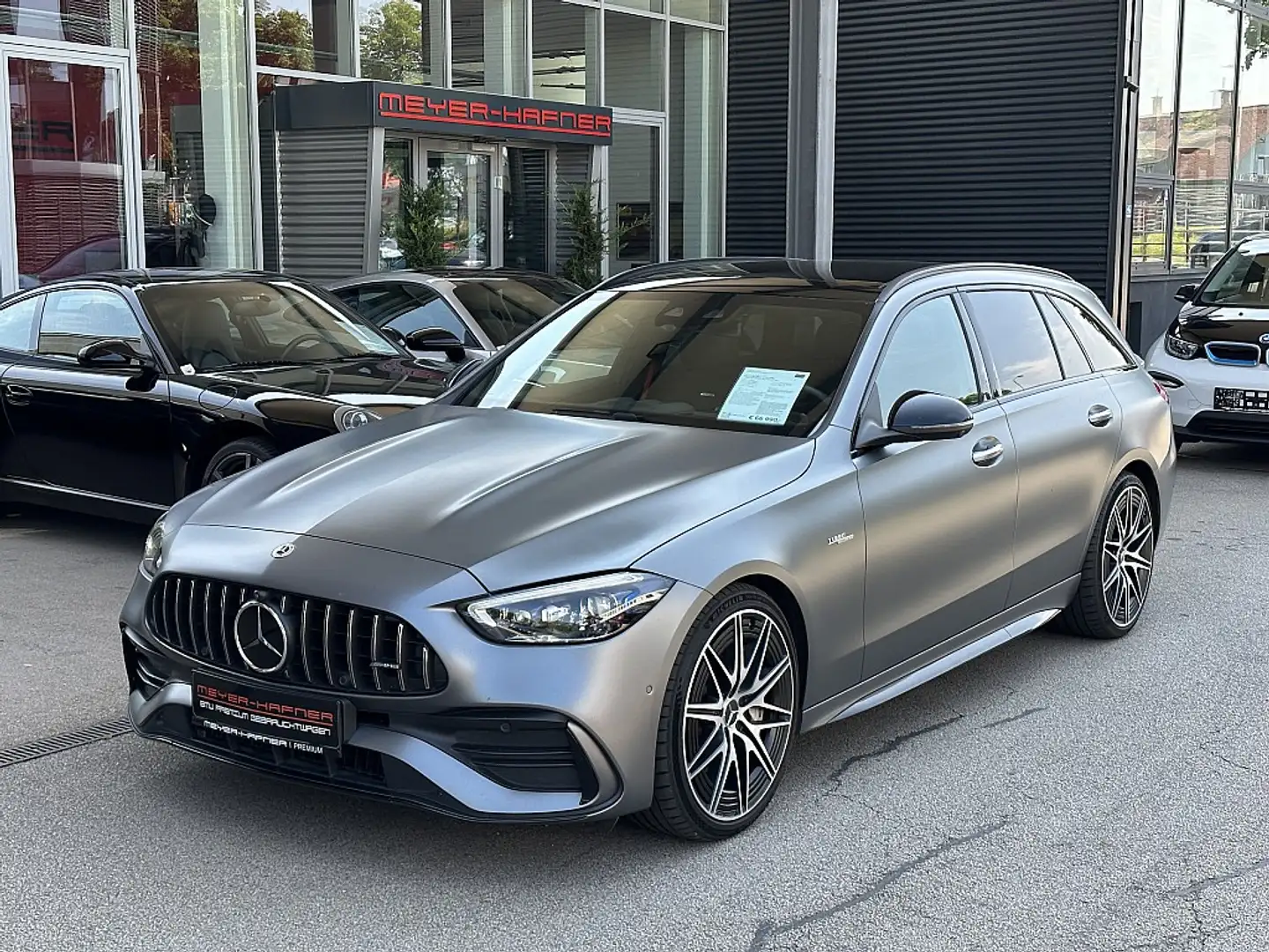 Mercedes-Benz C 43 AMG T 4Matic Aut. / Distronic Plus / Head Up / 360 ... Grijs - 1