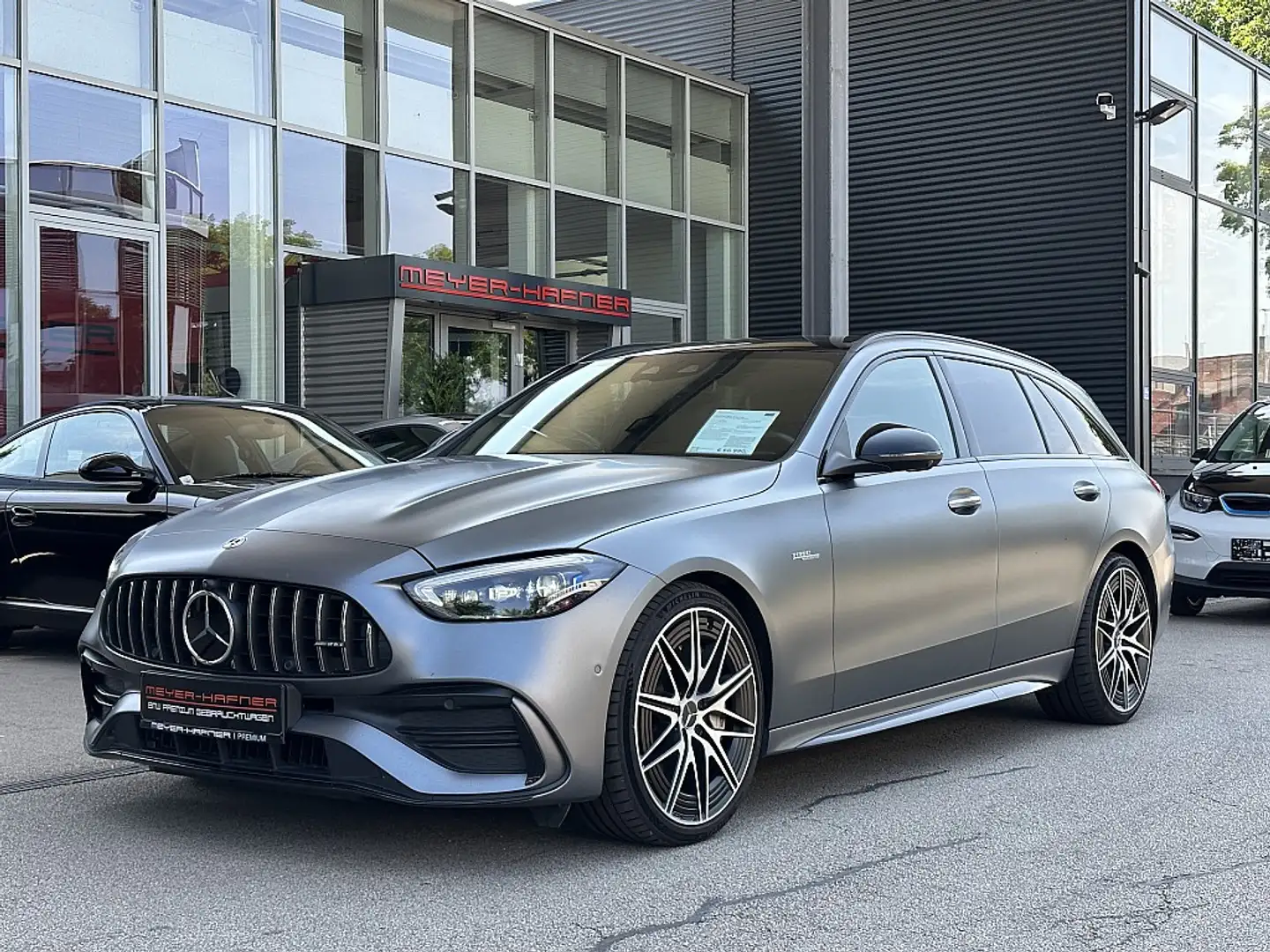 Mercedes-Benz C 43 AMG T 4Matic Aut. / Distronic Plus / Head Up / 360 ... Grijs - 2