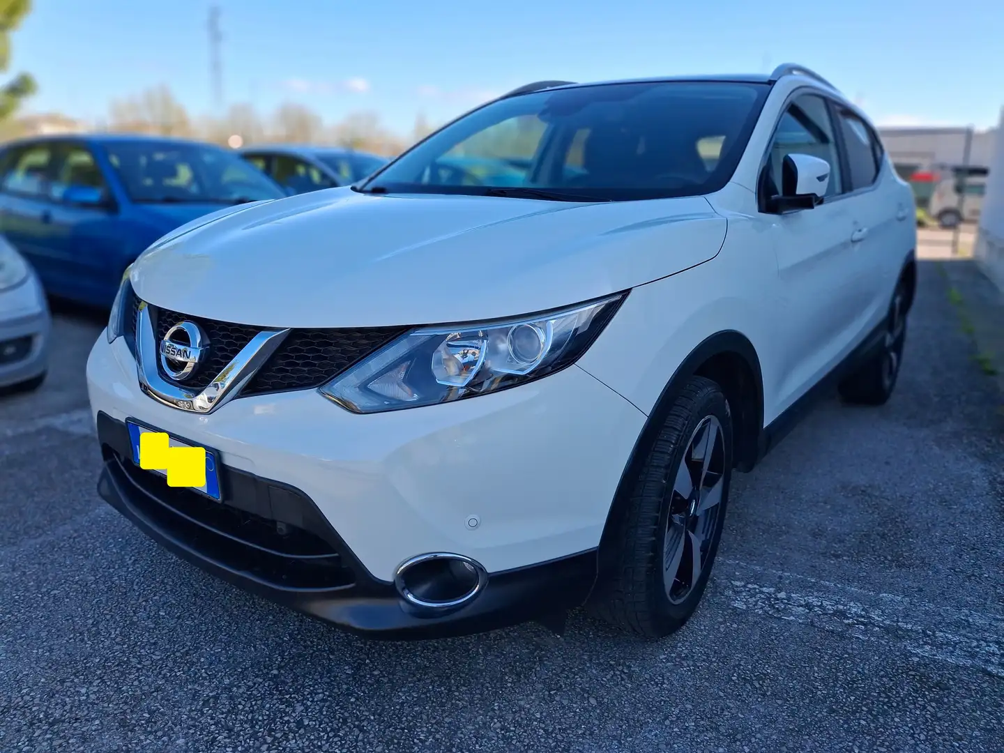 Nissan Qashqai Qashqai II 2014 1.5 dci 360 110cv Bianco - 2