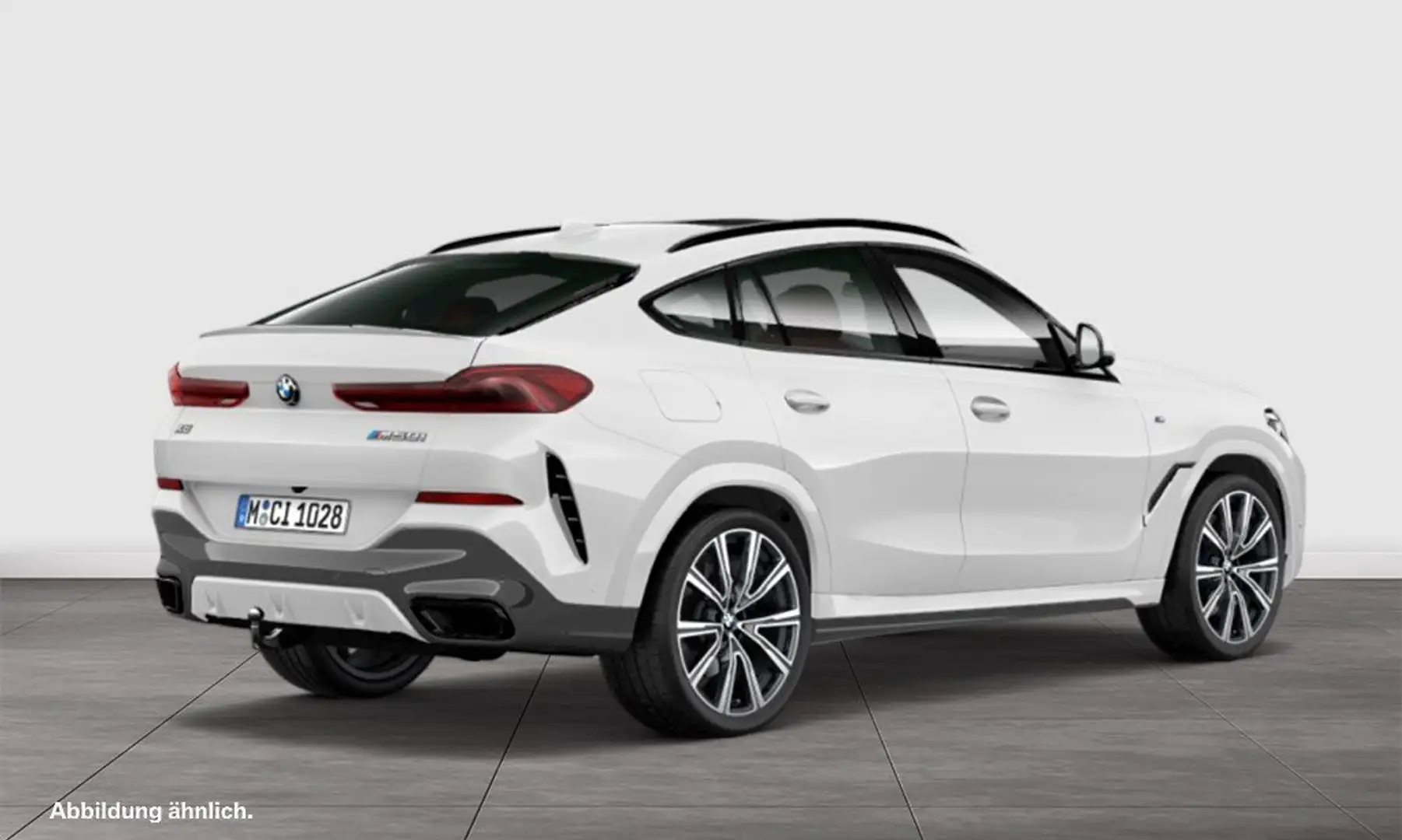 BMW X6 M50i (ab 2018) M Sport HUD PANO ACC AHK RFK Weiß - 2