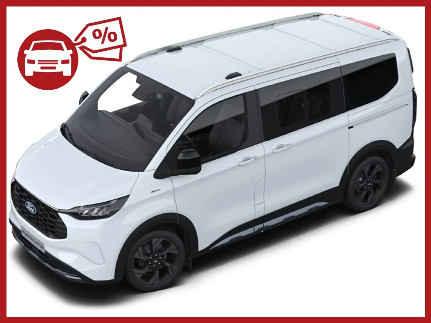 Ford Tourneo Custom Bus 2,0 EcoBlue 320 L1H1 FWD Active | FORD STAH... Weiß - 1