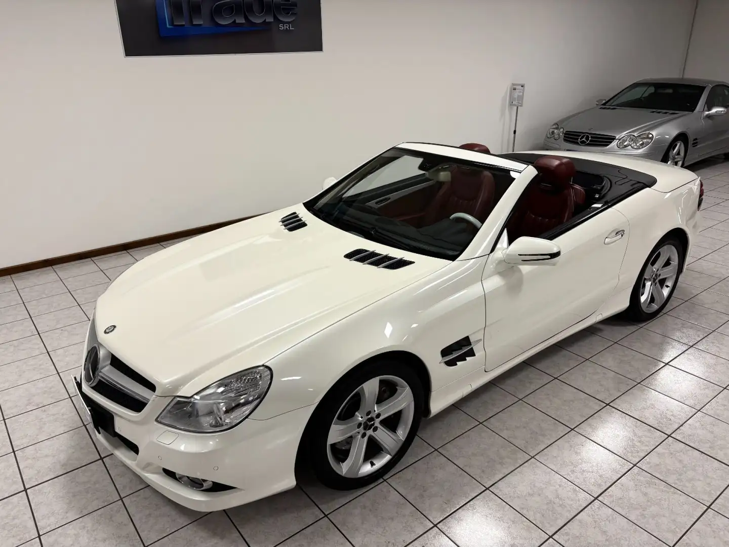 Mercedes-Benz SL 500 Bianco Diamante - Tagliandi Weiß - 2