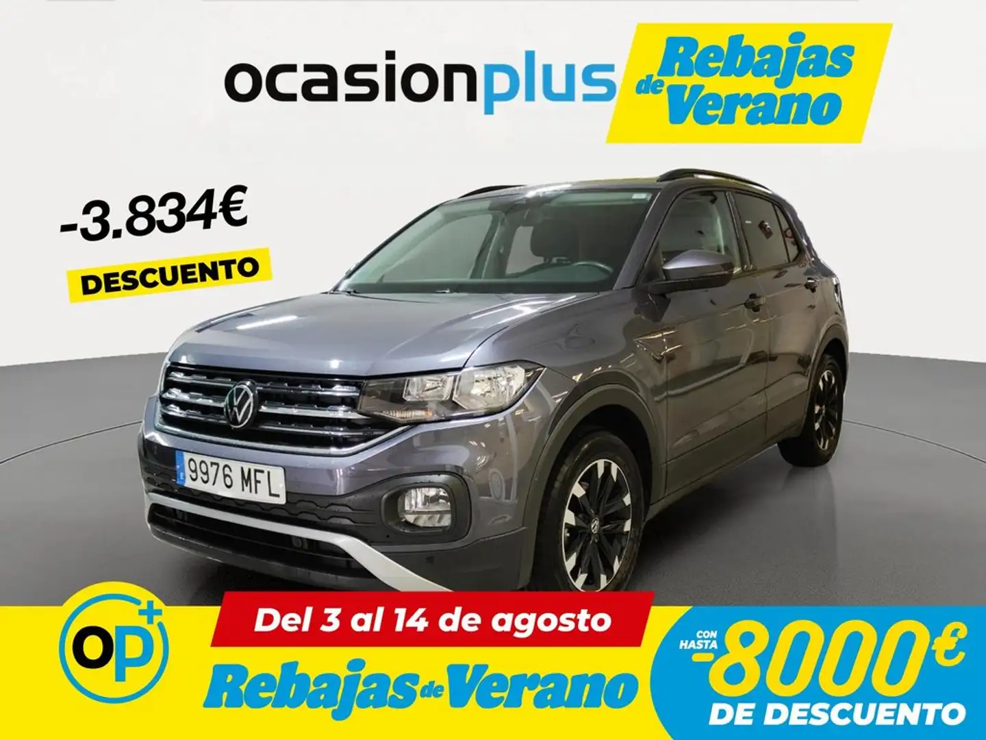 Volkswagen T-Cross 1.5 TSI Sport DSG7 110kW Gris - 1