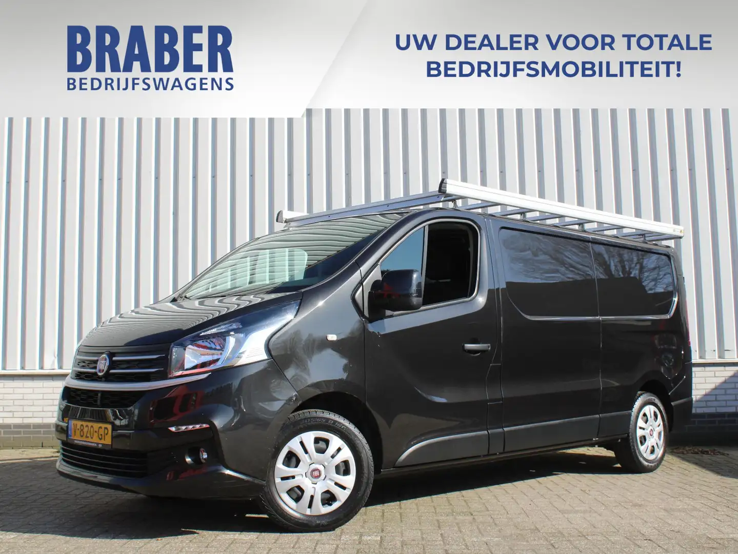 Fiat Talento 1.6 MJ L2H1 SX | Airco | Cruise | Trekhaak | Navi Zwart - 1
