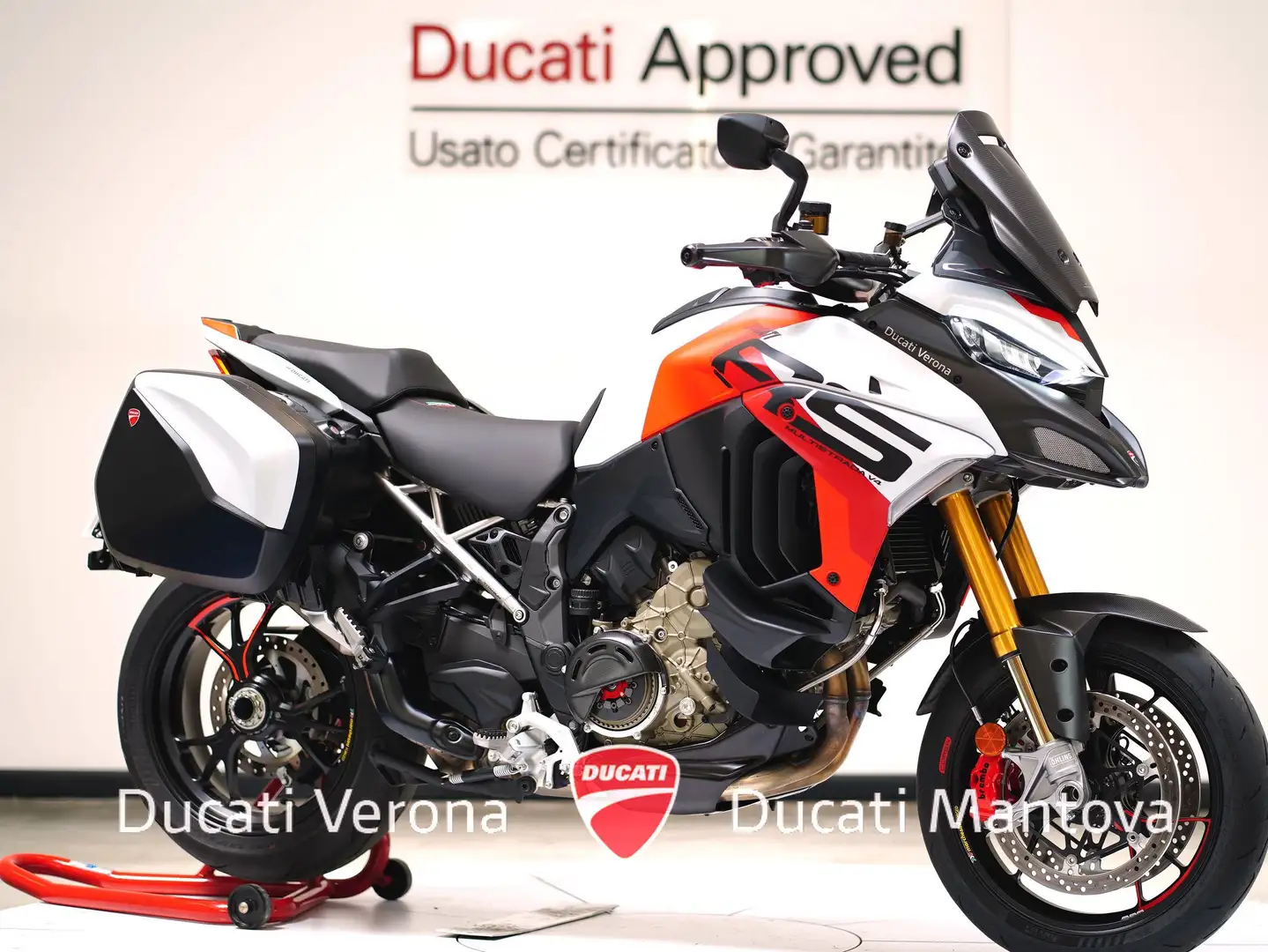 Ducati Multistrada V4 S Multistrada V4 RS + kit Touring solo 55 km! Rosso - 2