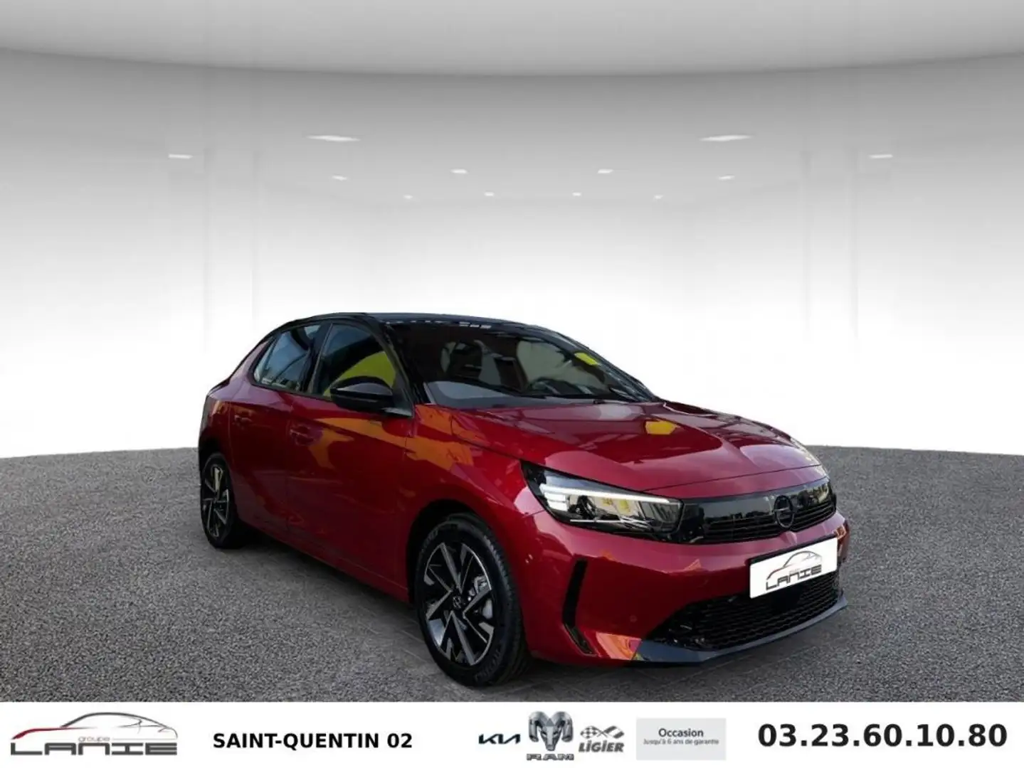Opel Corsa 1.2 Turbo 100 ch BVM6 GS Rouge - 1