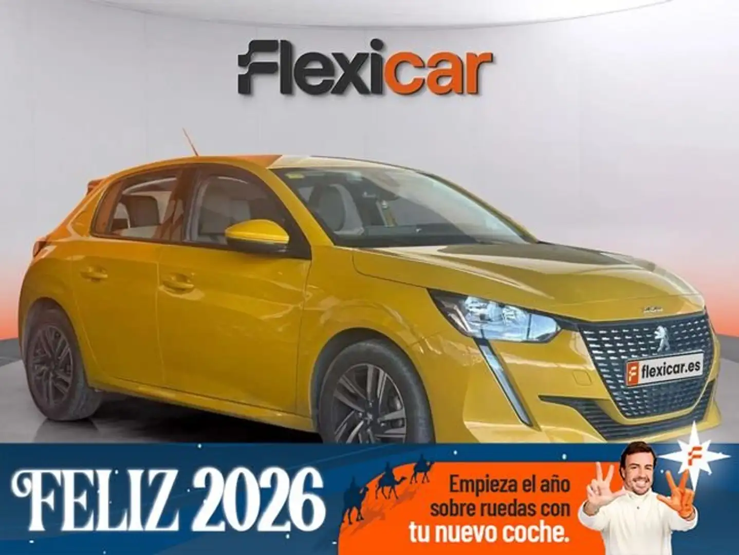 Peugeot 208 1.2 Puretech S&S Active EAT8 100 Jaune - 1