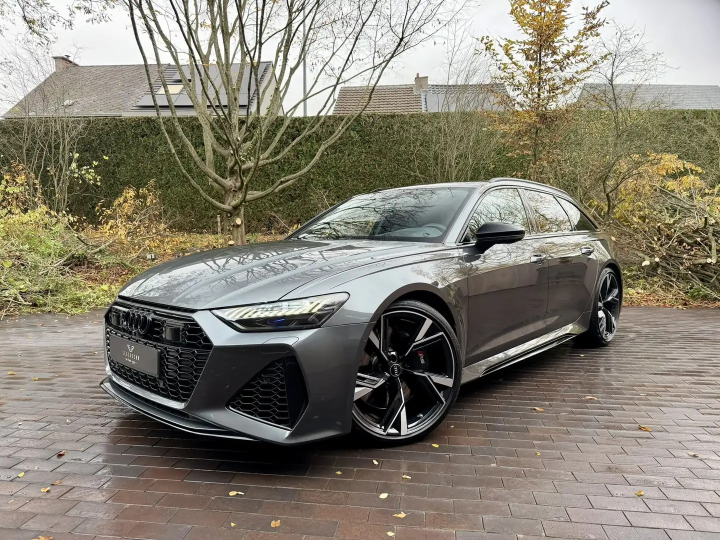 Audi RS6 Avant 4.0/B&O/Pano/ACC/Matrix/Head-Up/DRC/1 Owner! Gris - 1