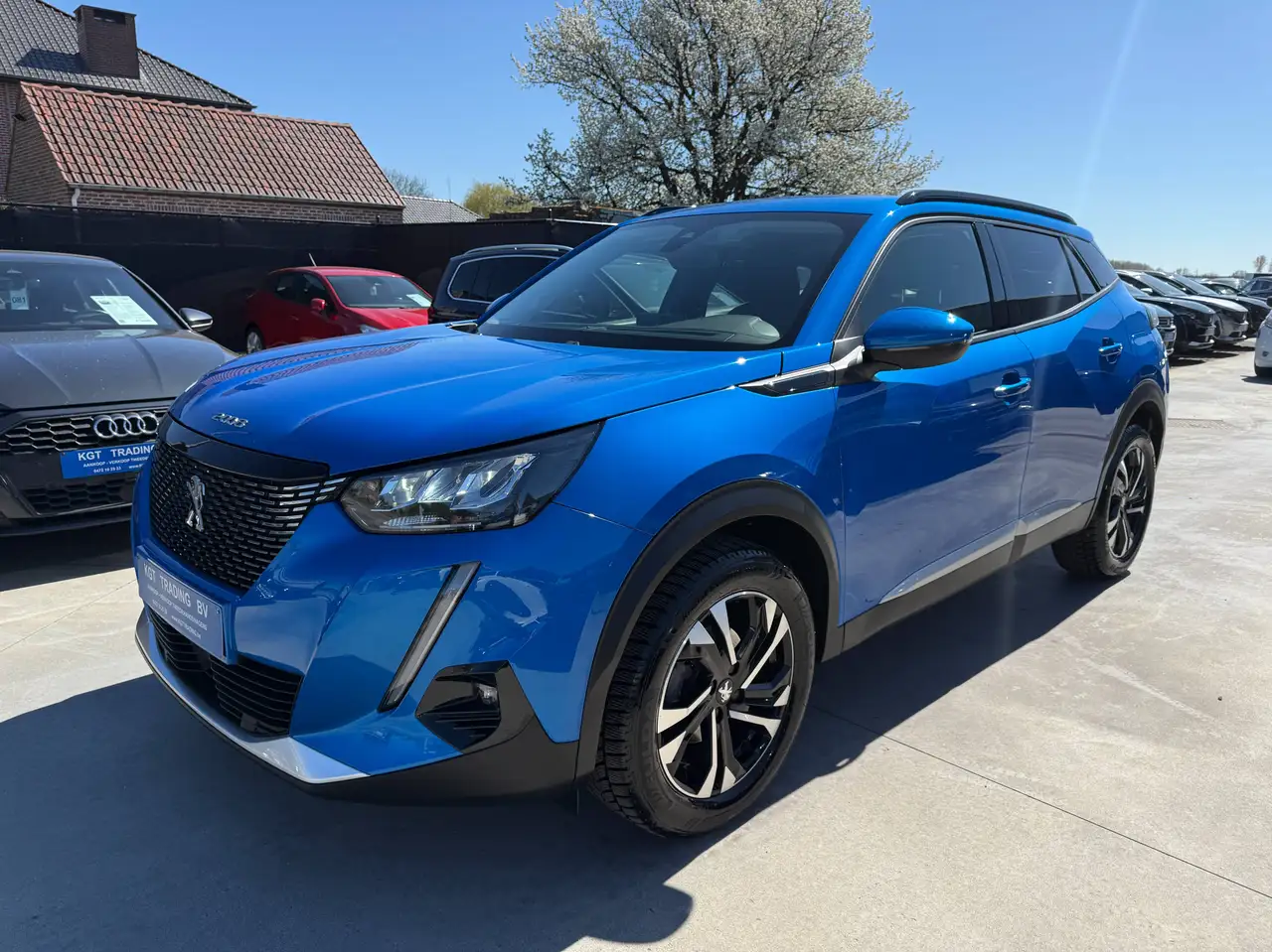 Peugeot 2008 1.2i ALLURE NAVIGATIE FULL LED ZWART LEDER CARPLAY DAB, миниатюра 9