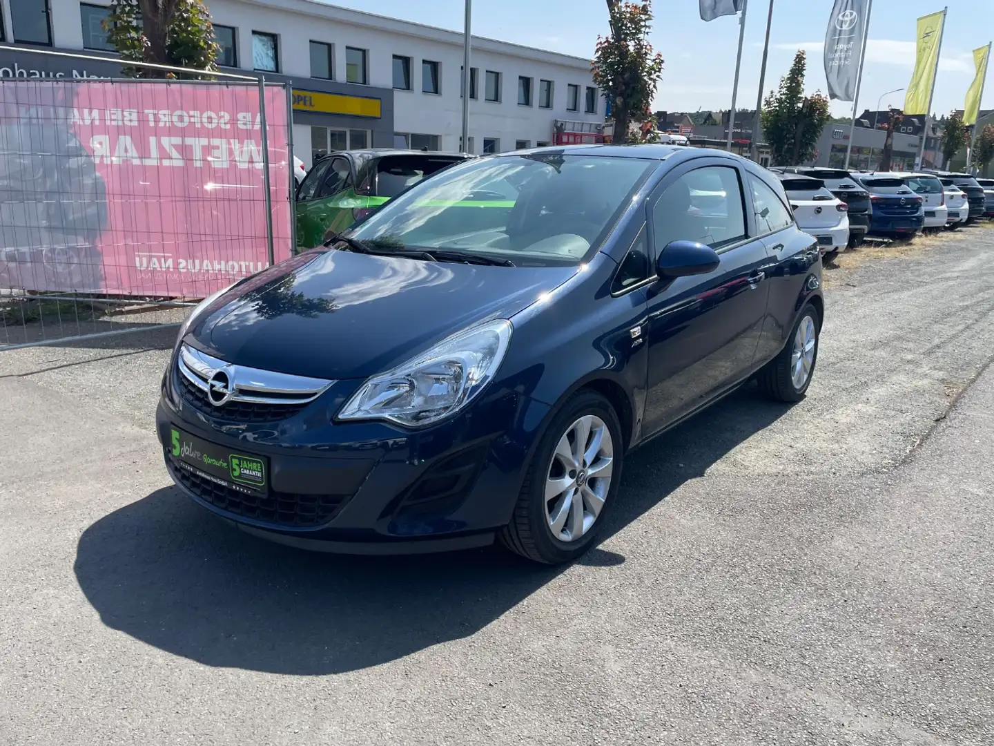 Opel Corsa 1.4 Active Sitzhz+KlimaA+ PDC TÜV und Inspektion n Blau - 2
