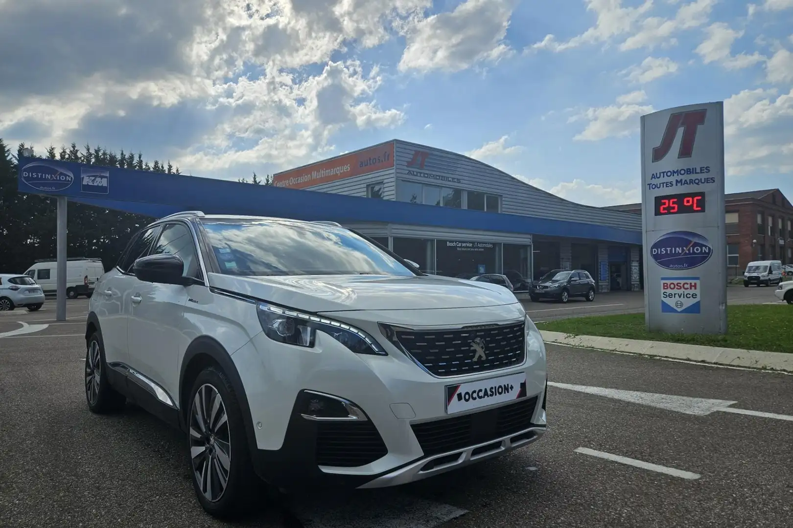 Peugeot 3008 Hybrid4 - 300 - e-EAT8  I GT Blanc nacré Weiß - 1