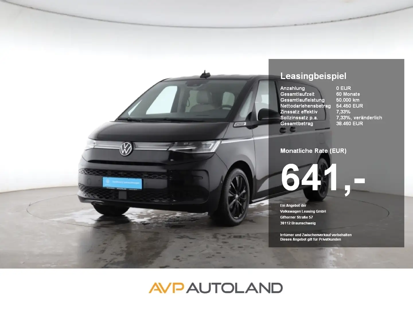 Volkswagen T7 Multivan KÜ 2.0 TDI DSG STYLE | HUD | AHK | Negro - 1