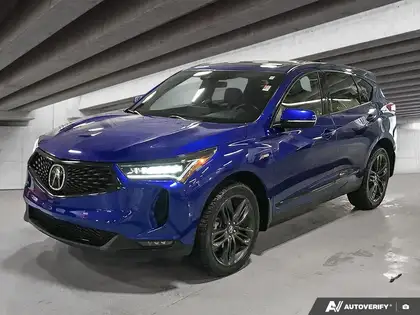 Blue 2022 Acura RDX SH-AWD with A-Spec Package SUV / Crossover All-Wheel Drive Automatic