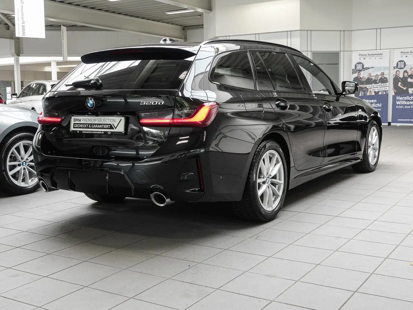 BMW 320 d xDrive M Sport ACC S&Go HiFi Komfortzugang Schwarz - 2