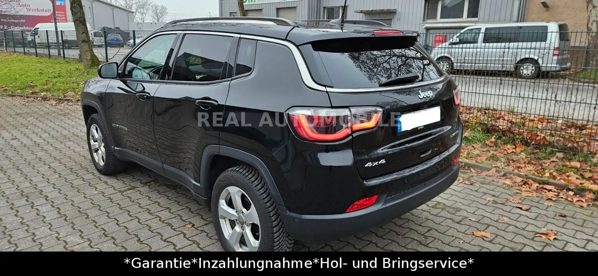 Jeep Compass Limited 4WD *1.HAND*TÜV 04-2027*S.HEFT* Schwarz - 2