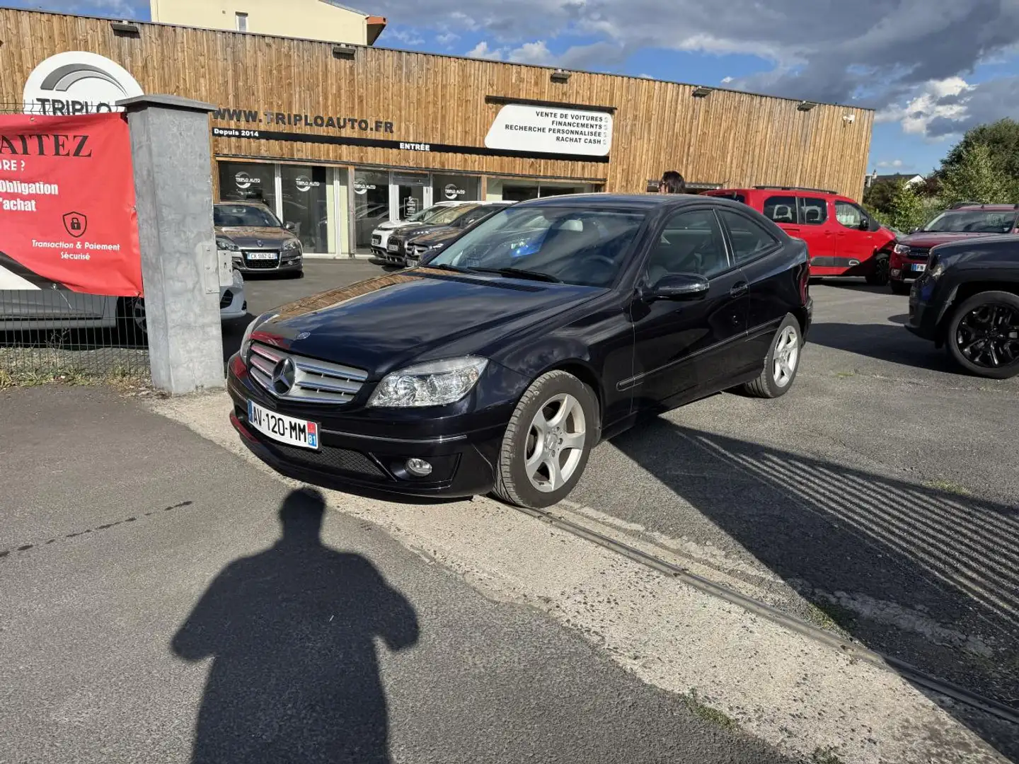 Mercedes-Benz CLC 200 CDI - 122 FAP COUPE Clim Schwarz - 1