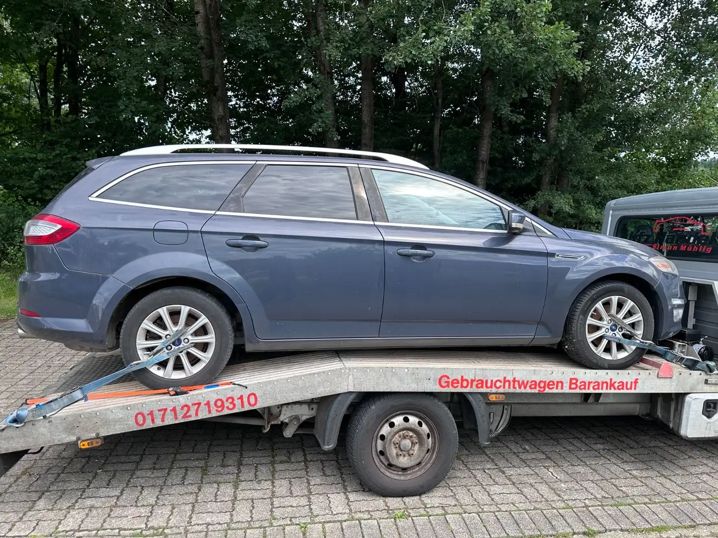 Ford Mondeo Turnier Titanium  Automatik MOTORSCHADEN Grau - 2