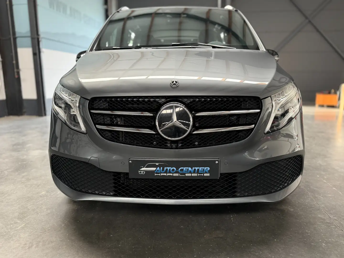 Mercedes-Benz V 300 V 300d lang leder 2el zijdeuren burmester trekhaak Grijs - 2