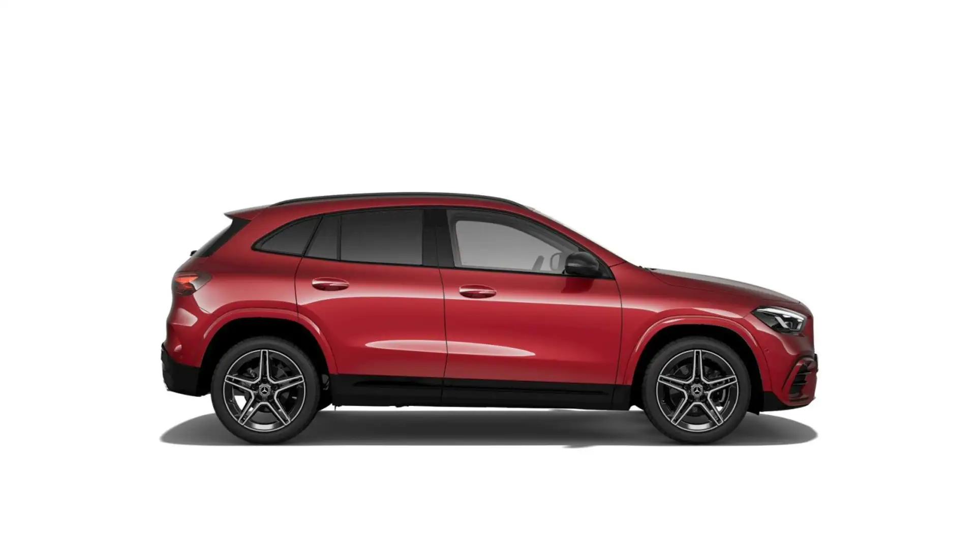 Mercedes-Benz GLA 180 GLA 180 d  AMG Line Navi/Keyless-Go/Styling/Autom. Czerwony - 2