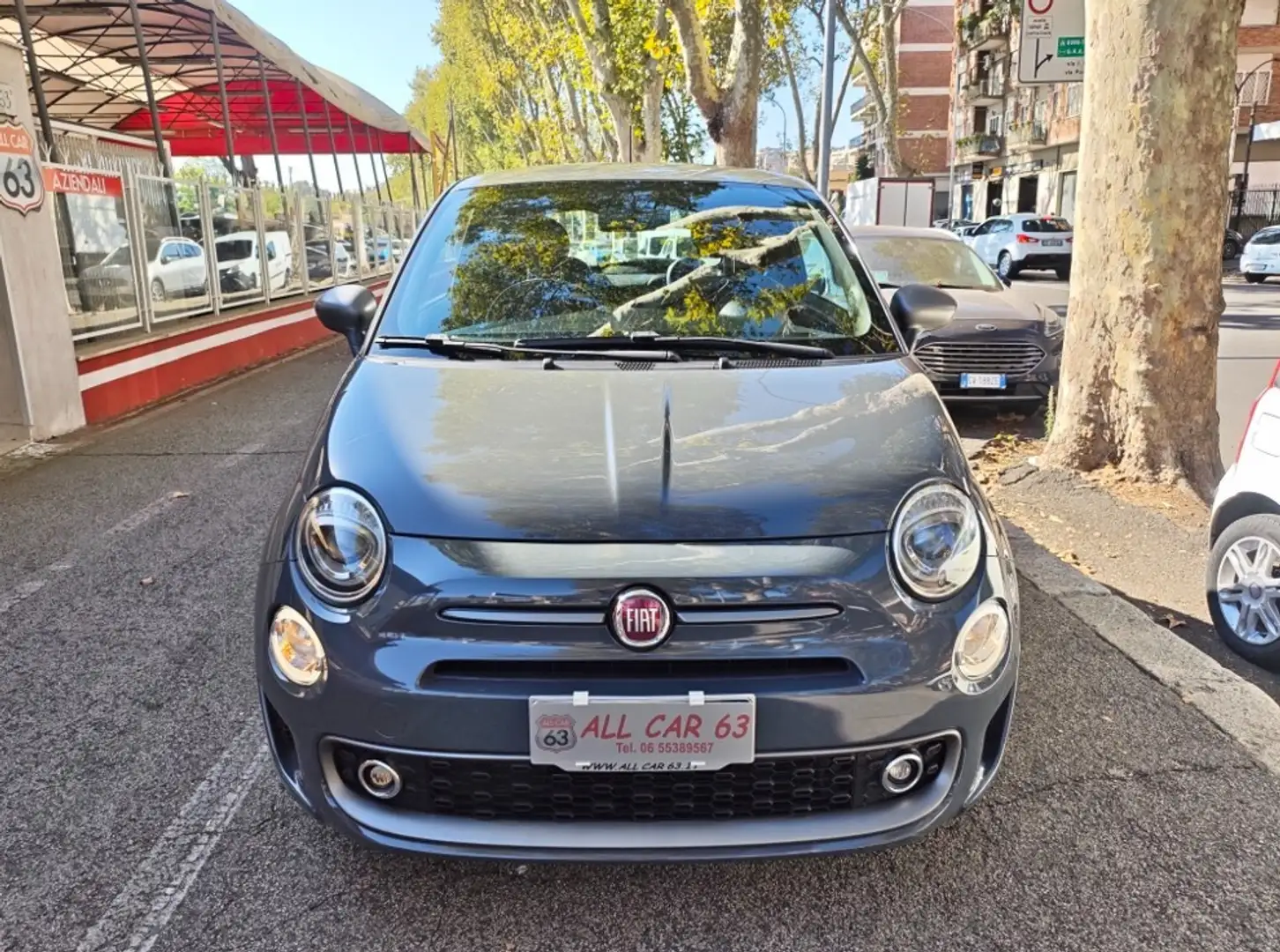 Fiat 500 1.2 SPORT AUTOMATICA NAVI UNIPRO' Grigio - 2