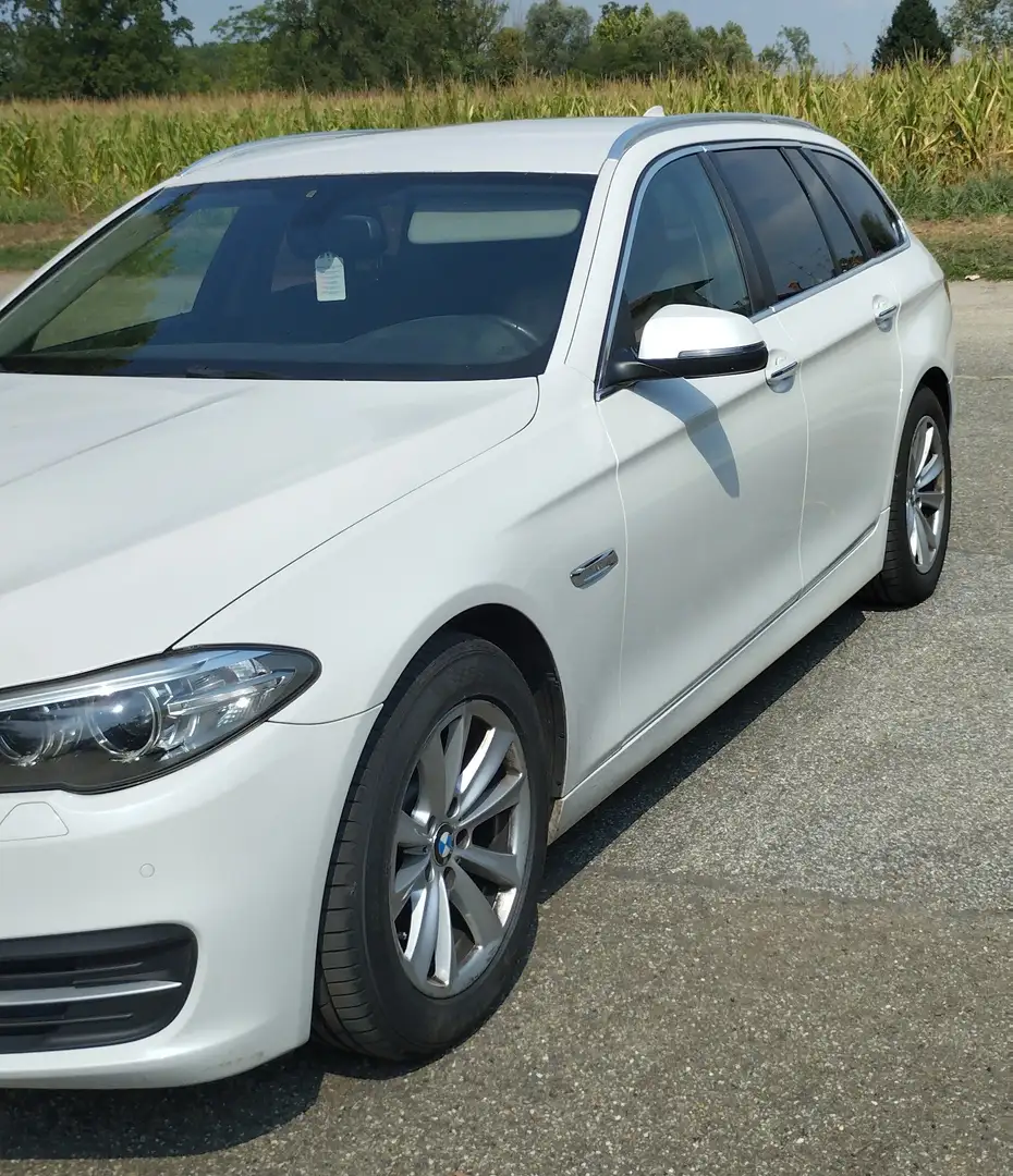 BMW 520 520 d Touring Business 190cv autom. Bianco - 2