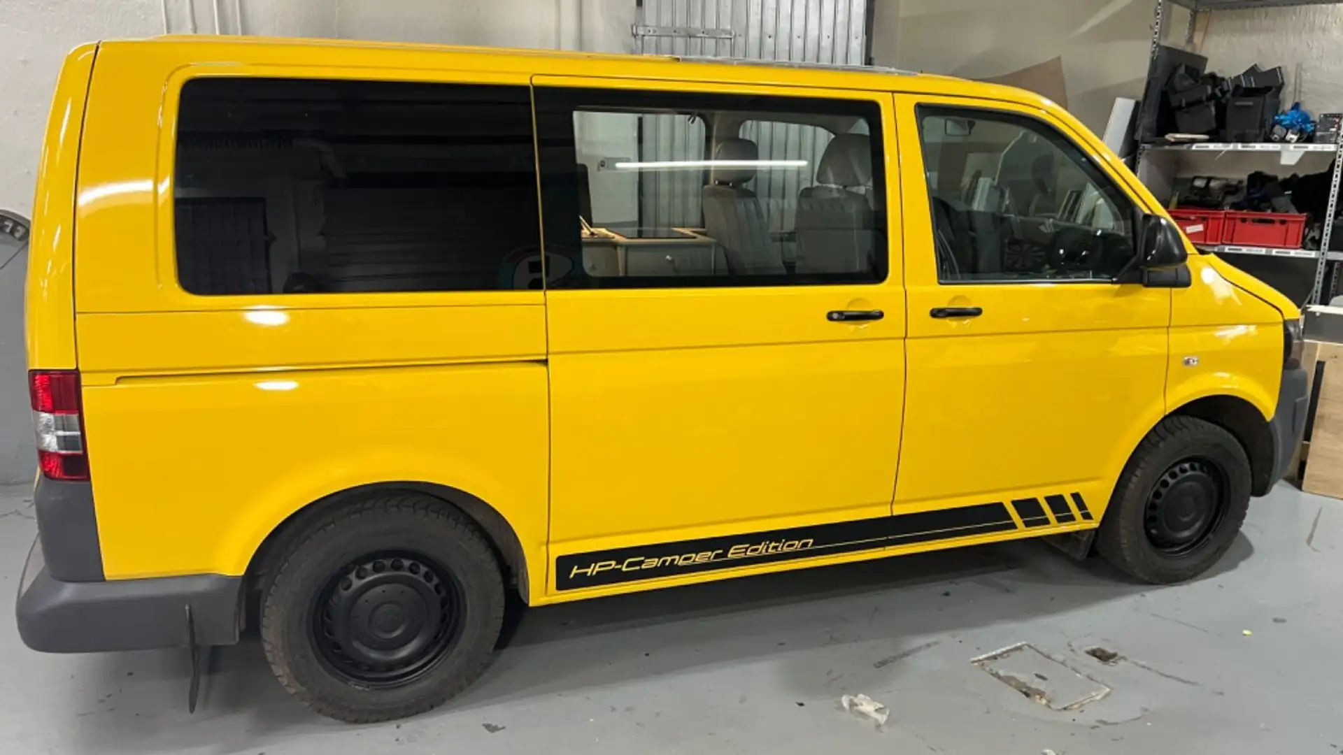 Volkswagen T5 HP - Camper 4 Sitzplätze Gelb - 1