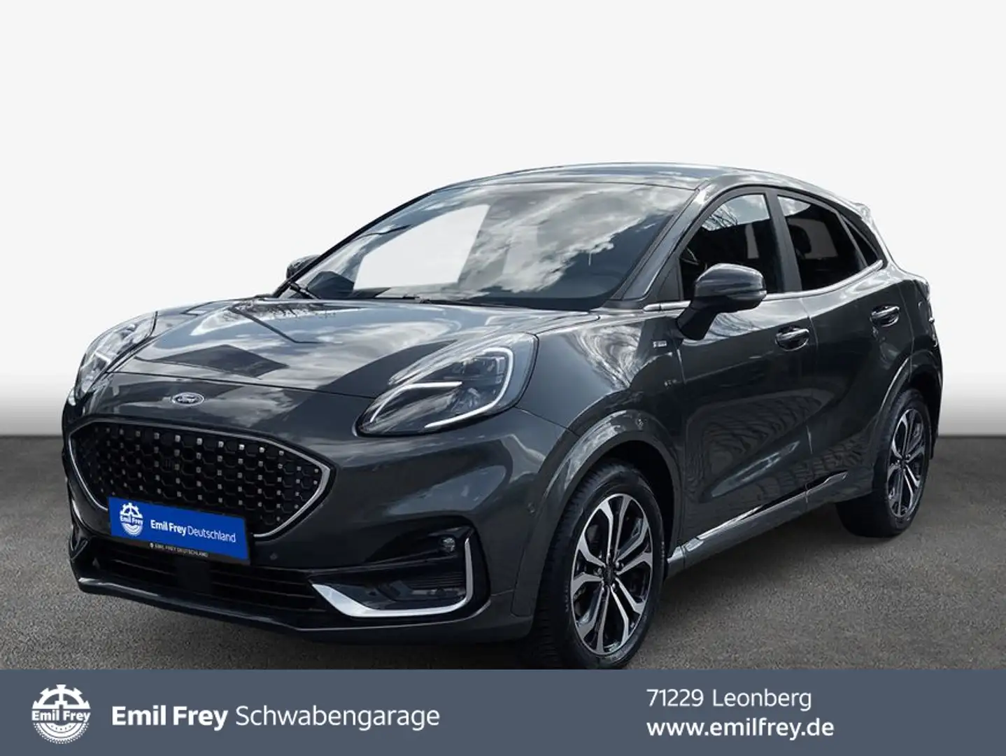 Ford Puma 1.0 Hybrid Aut. ST-LINE VIGNALE *AHK *PANO Grijs - 1