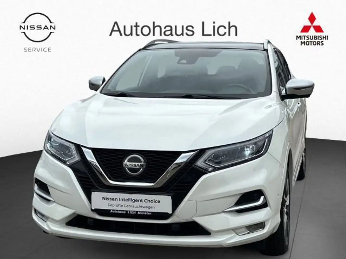 Nissan Qashqai 1.3 DIG-T 103 kW Tekna + Weiß - 2