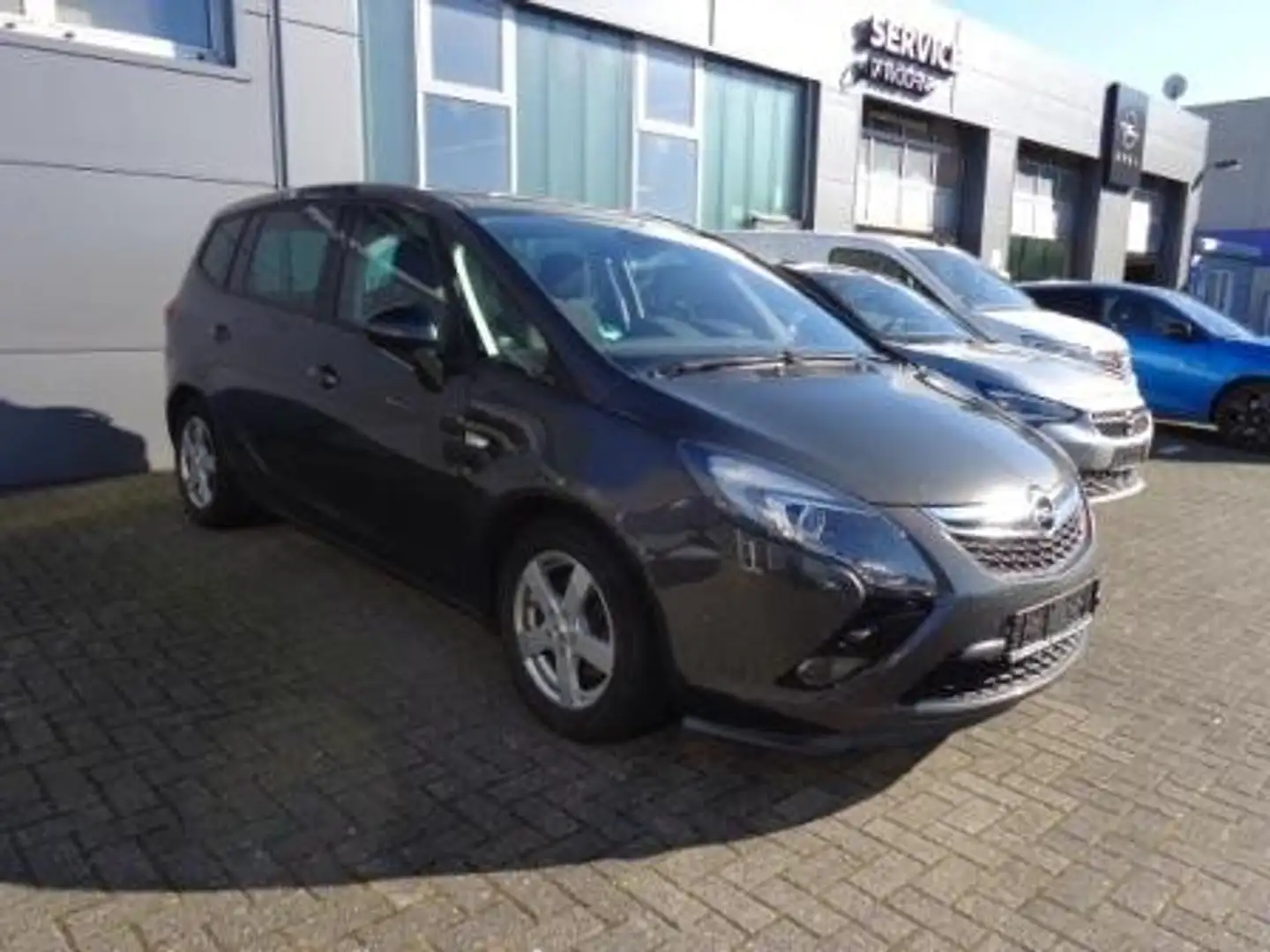 Opel Zafira Tourer Edition 7-Sitzer +NAVI+AHK+PARK-ASSISTENT+U.V.M+ Gris - 1