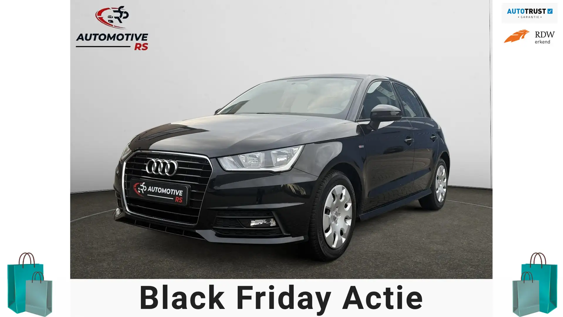 Audi A1 Sportback 1.0 TFSI Adrenalin Ultra S-line Navi Led Zwart - 1