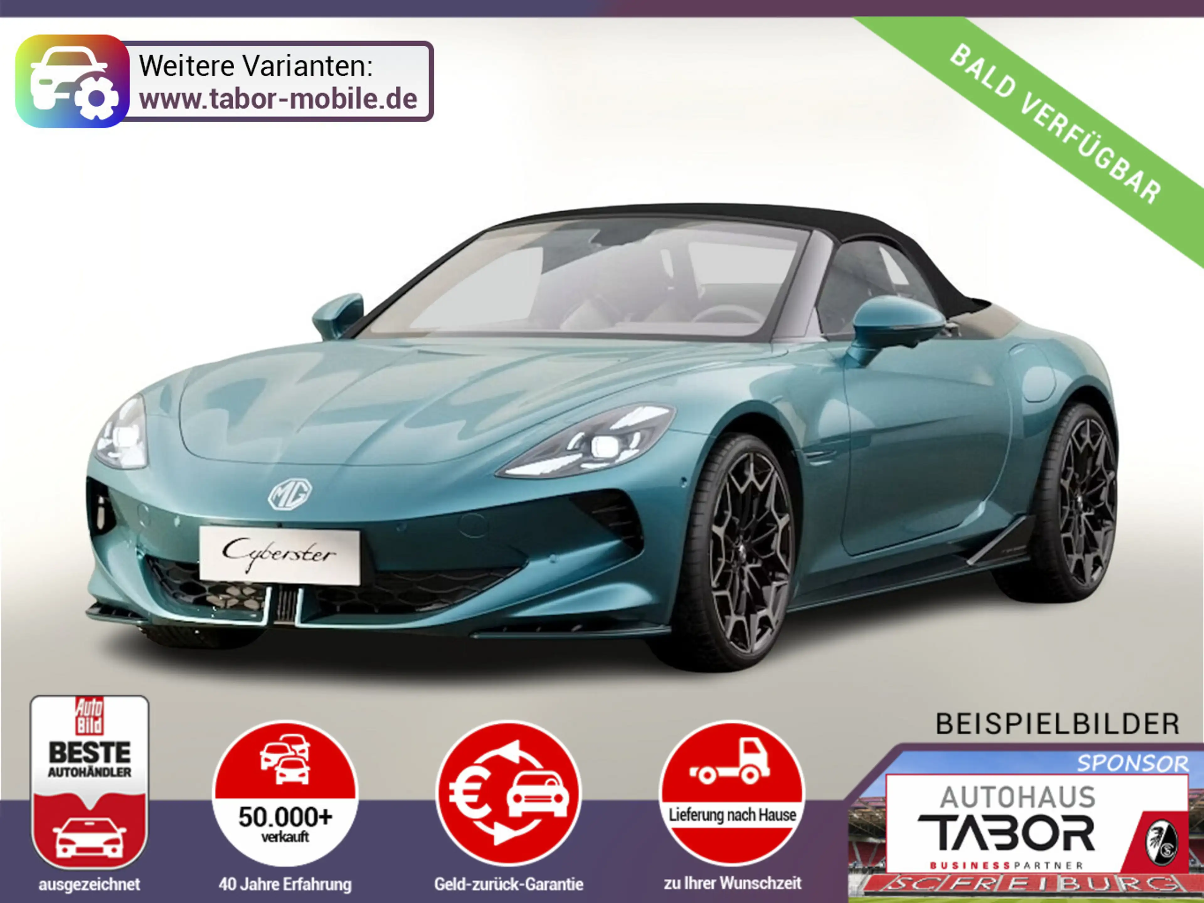 MG Cyberster 77kWh ACC Dinamica Bose 360Kam UVP-17%*