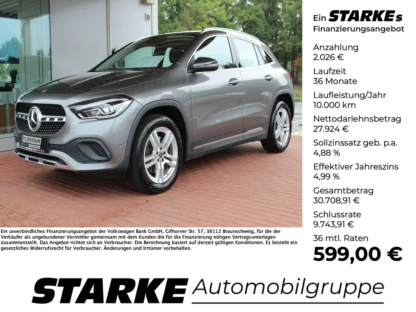 Mercedes-Benz GLA 250 2.0 DCT Grau - 1