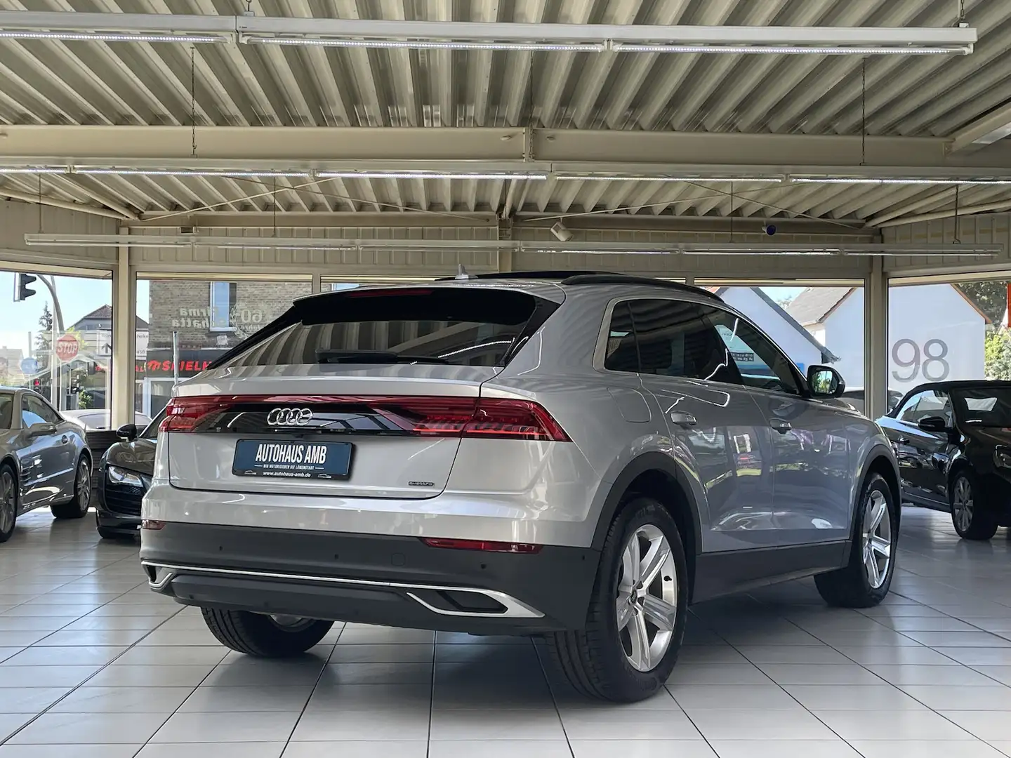 Audi Q8 50 TDI quattro Pano Virtual LED ACC Cam Silber - 2