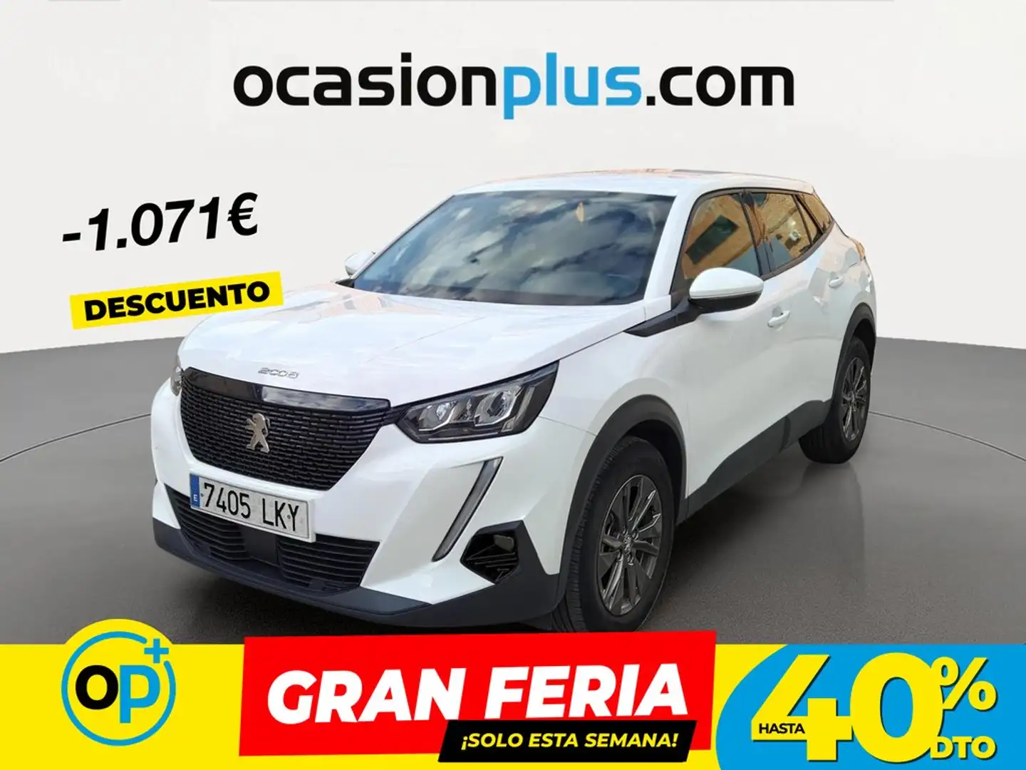 Peugeot 2008 1.2 PureTech S&S Active 100 Blanco - 1