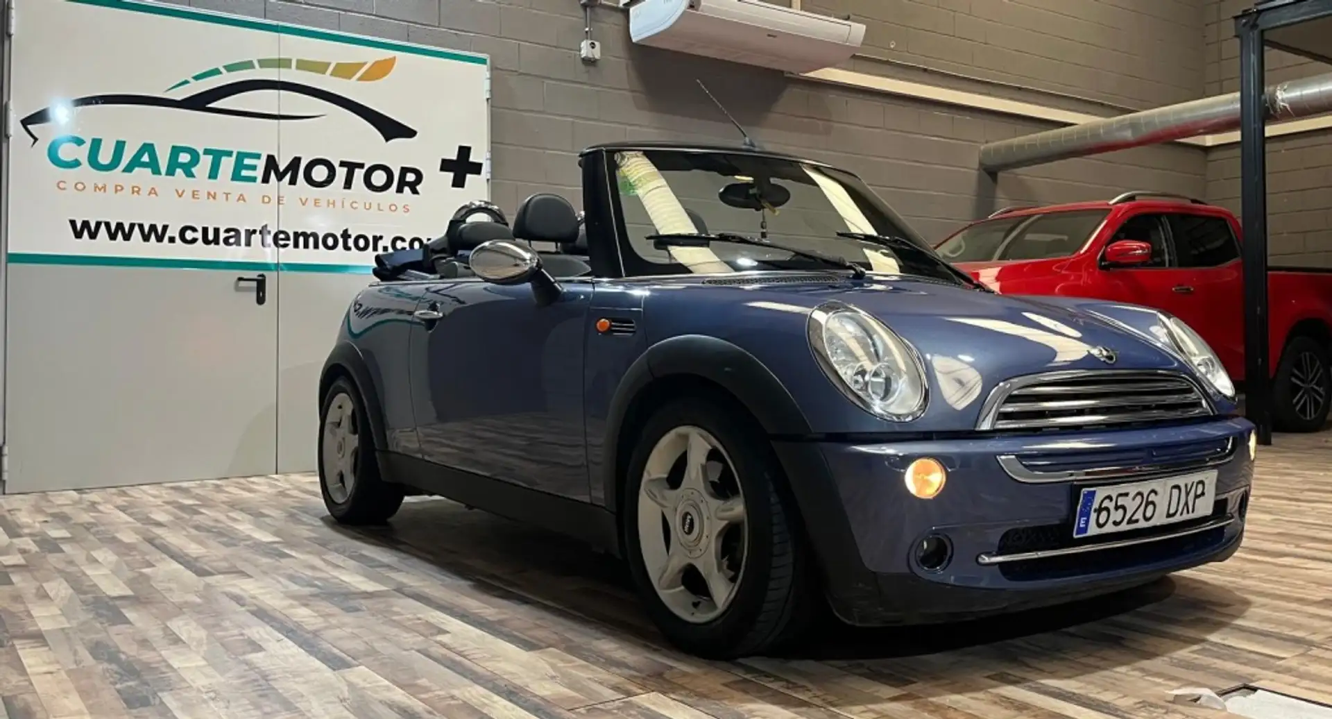 MINI Cooper Cabrio Bleu - 1