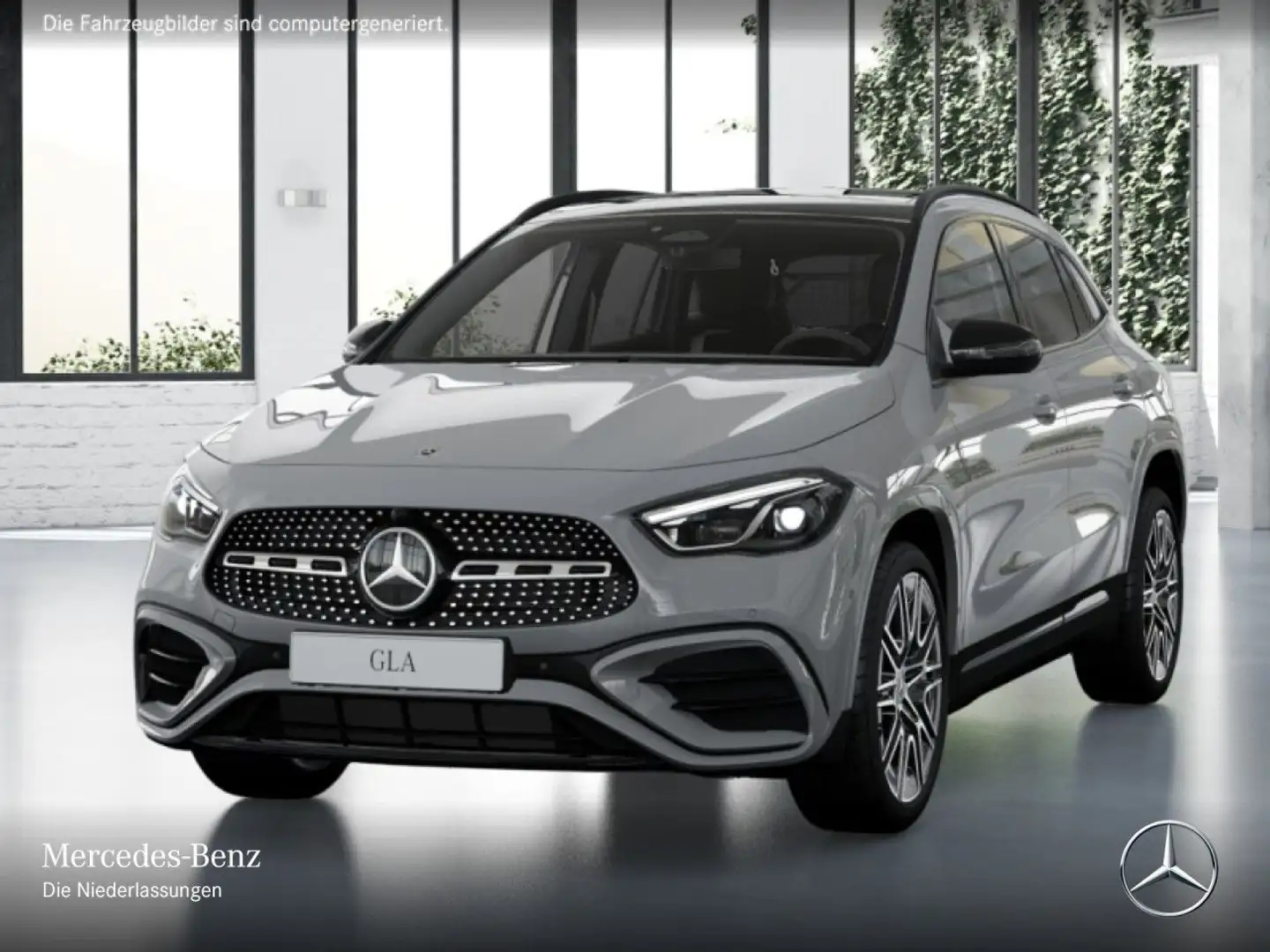 Mercedes-Benz GLA 200 AMG+NIGHT+PANO+MULTIBEAM+KAMERA+TOTW+7G Grau - 2