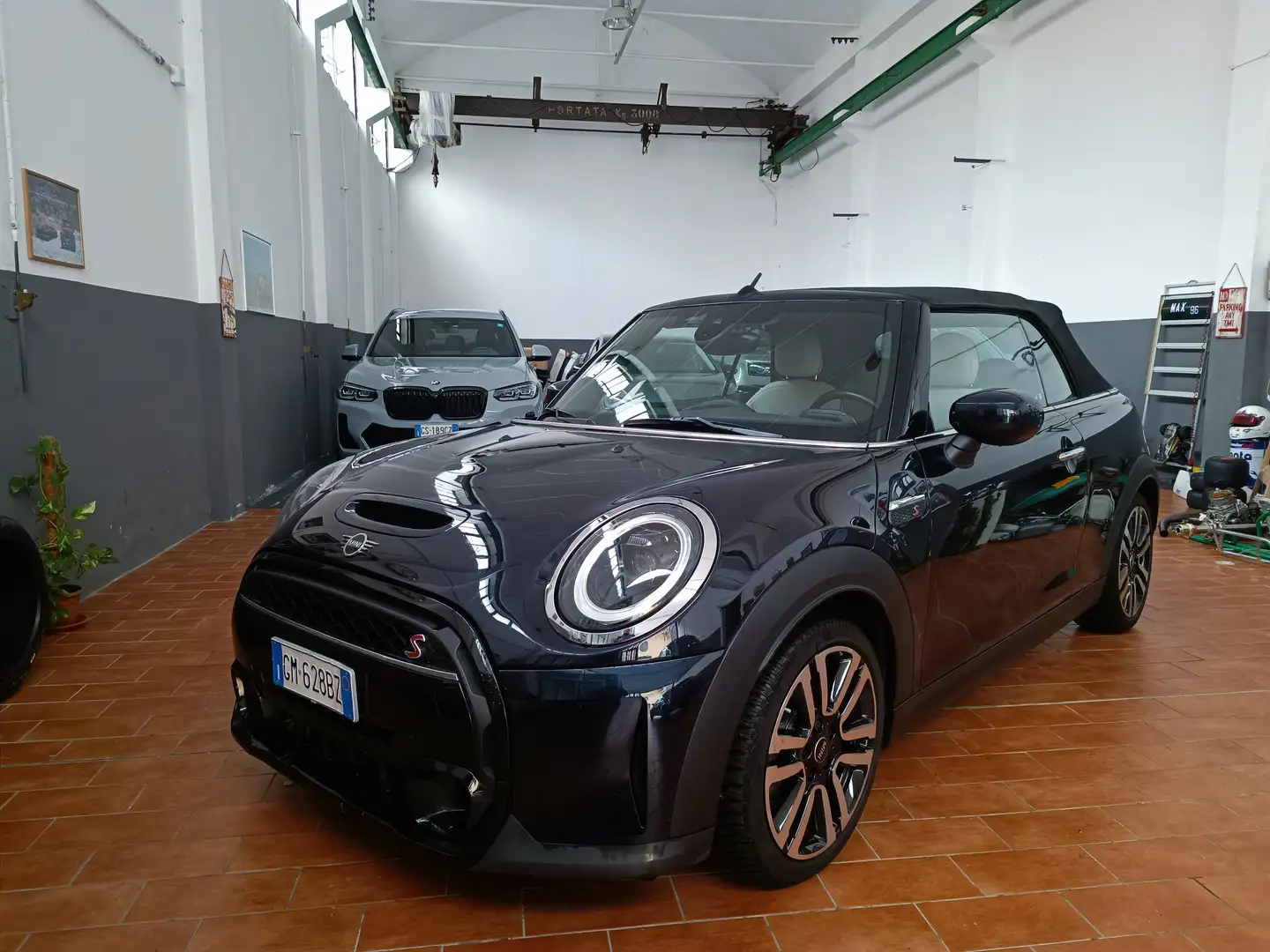 MINI Cooper S Cabrio IV F57 47000km! unico proprietario Bleu - 1