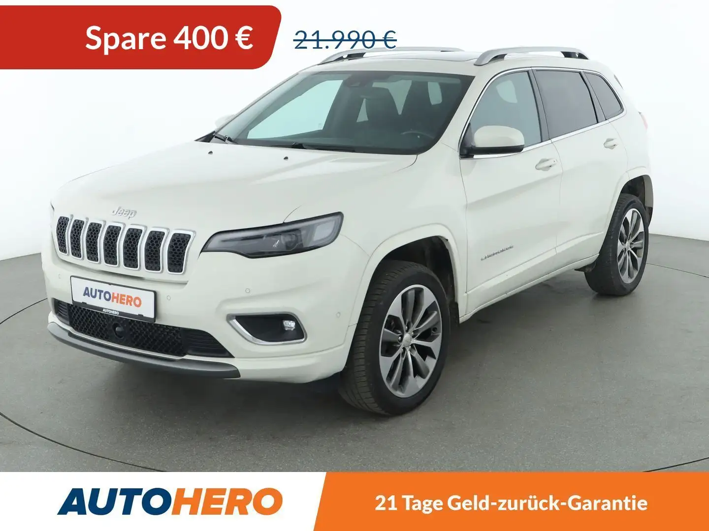 Jeep Cherokee 2.2 M-Jet Overland 4WD *NAVI*ACC*LIM*CAM* Wit - 1