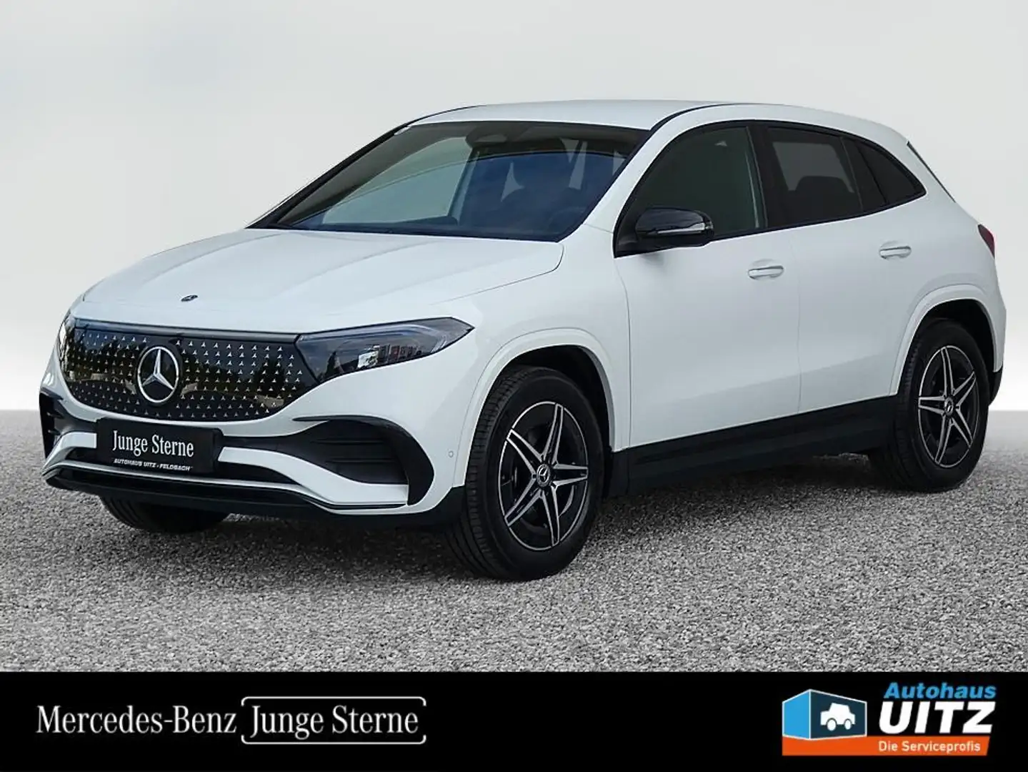 Mercedes-Benz EQA 300 4M AMG Line +Distr.+Night+Winter+AHK Weiß - 1