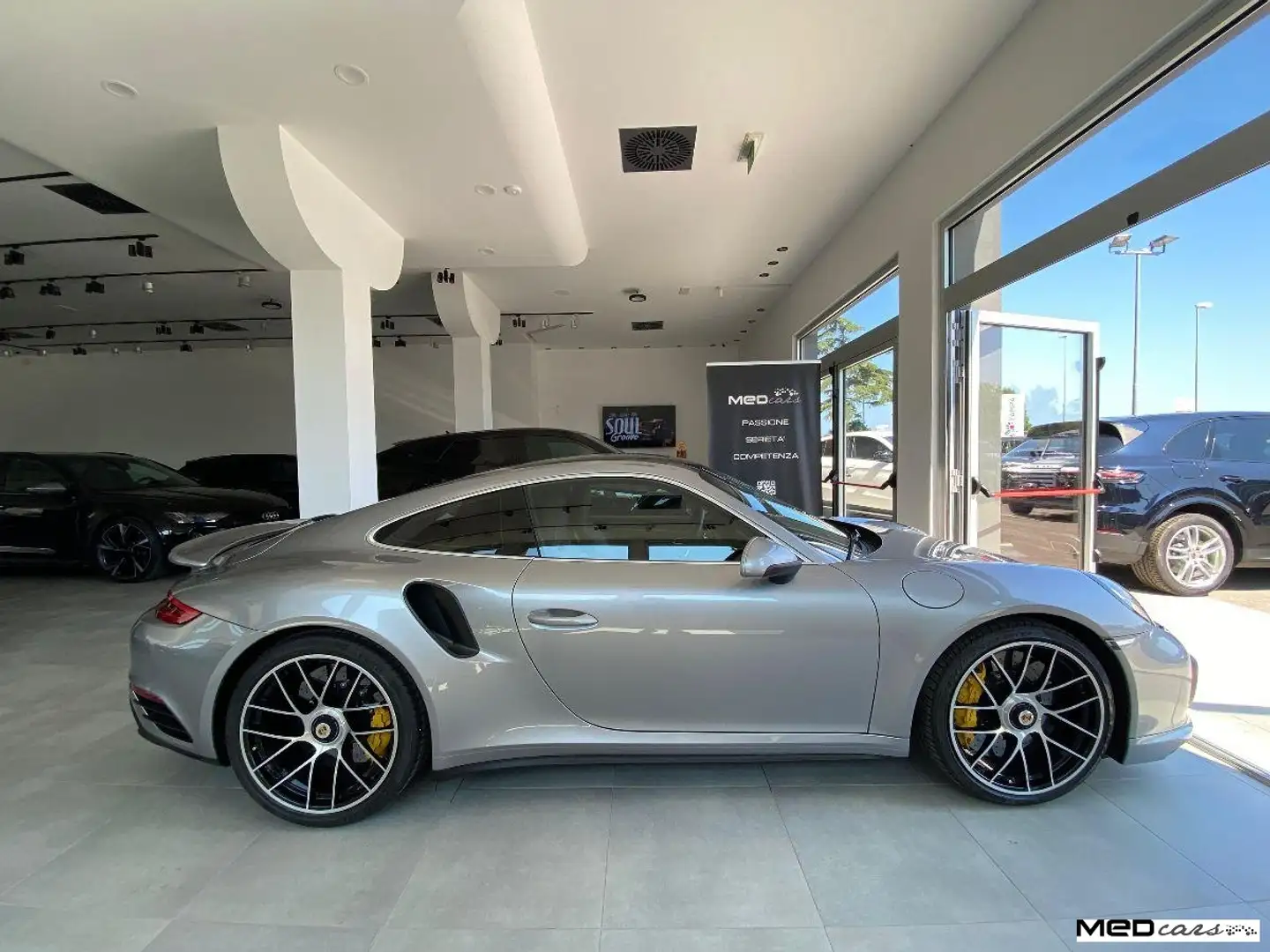 Porsche 991 3.8 TURBO S COUPE' / LIFT / TETTO / SUPER FULL..!! Argento - 1