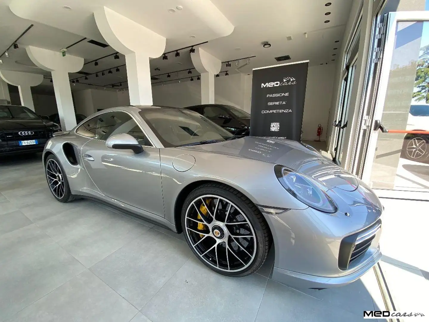 Porsche 991 3.8 TURBO S COUPE' / LIFT / TETTO / SUPER FULL..!! Argento - 2
