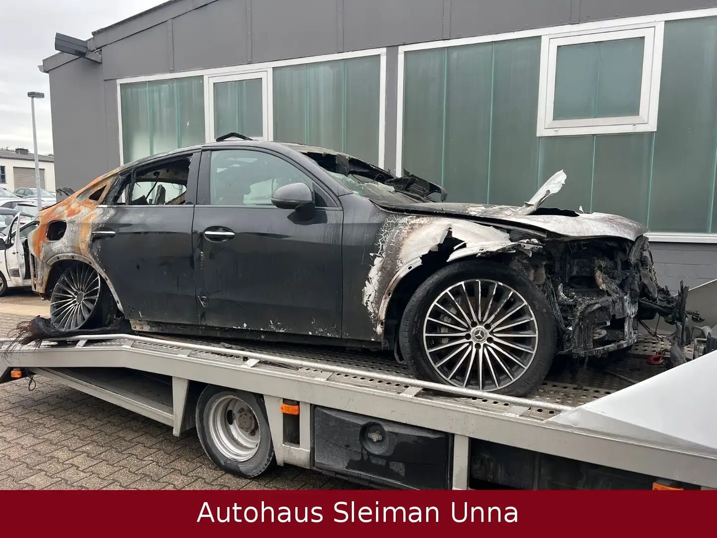 Mercedes-Benz GLC 200 Coupe GLC 200 4Matic/Brandschaden Schwarz - 1