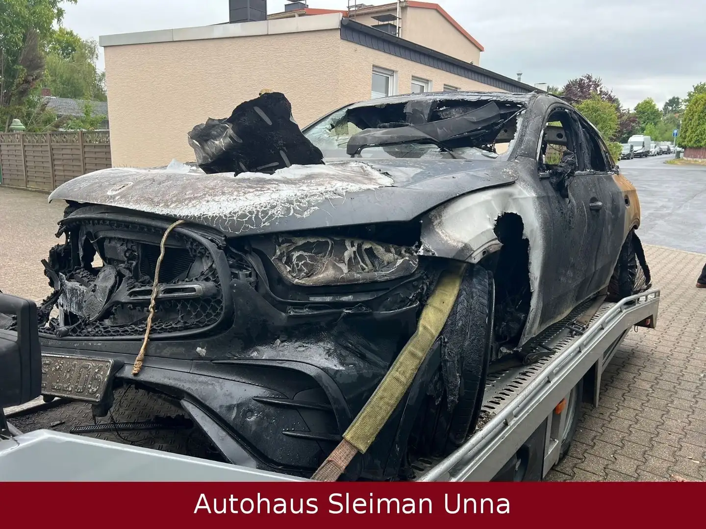 Mercedes-Benz GLC 200 Coupe GLC 200 4Matic/Brandschaden Schwarz - 2