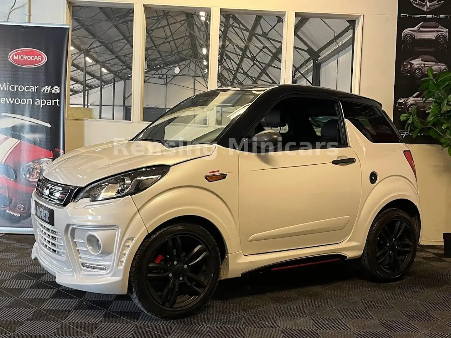 Ligier JS 50 JS50 SPORT Mopedauto Leichtmobile Microcar 45 KM Blanc - 1
