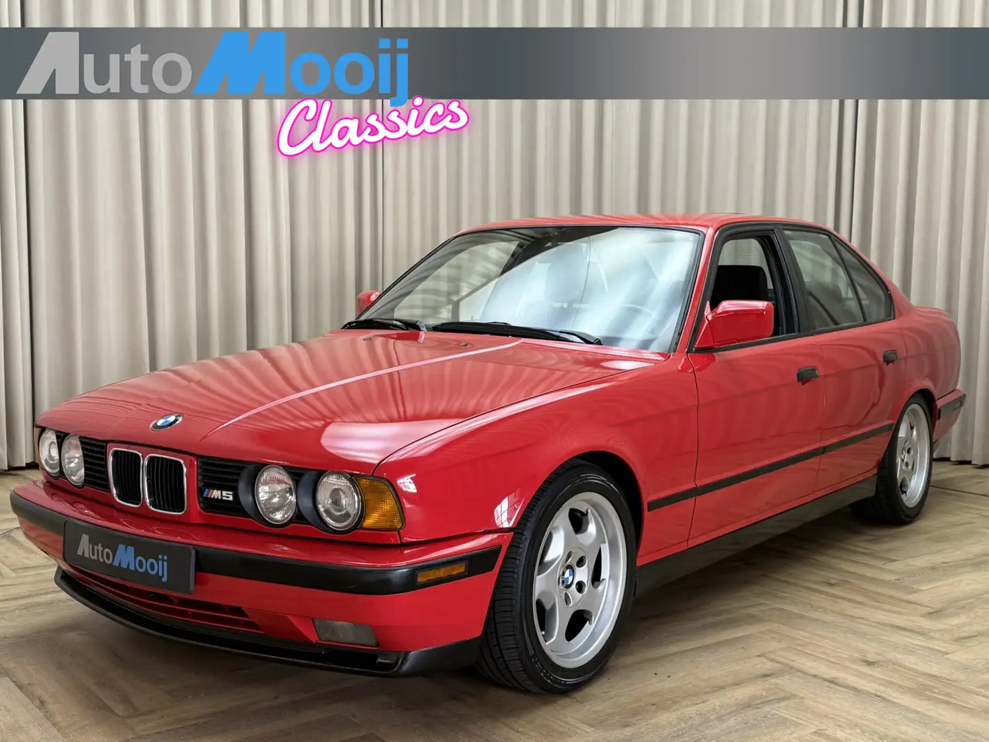 BMW M5 5-serie E34 3.6 - 5-Speed Manual / Brillantrot / 3 Rot - 1