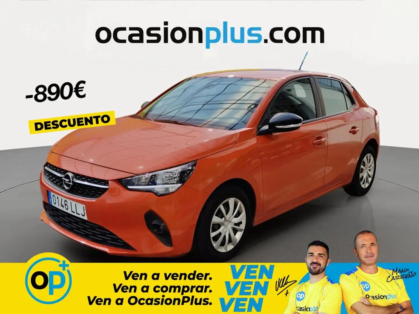 Opel Corsa 1.2 XEL S/S Edition 75 Naranja - 1