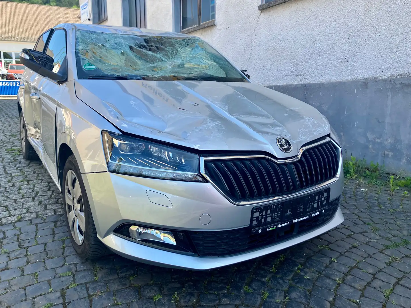 Skoda Fabia Style " UNFALLSCHADEN" Grau - 1