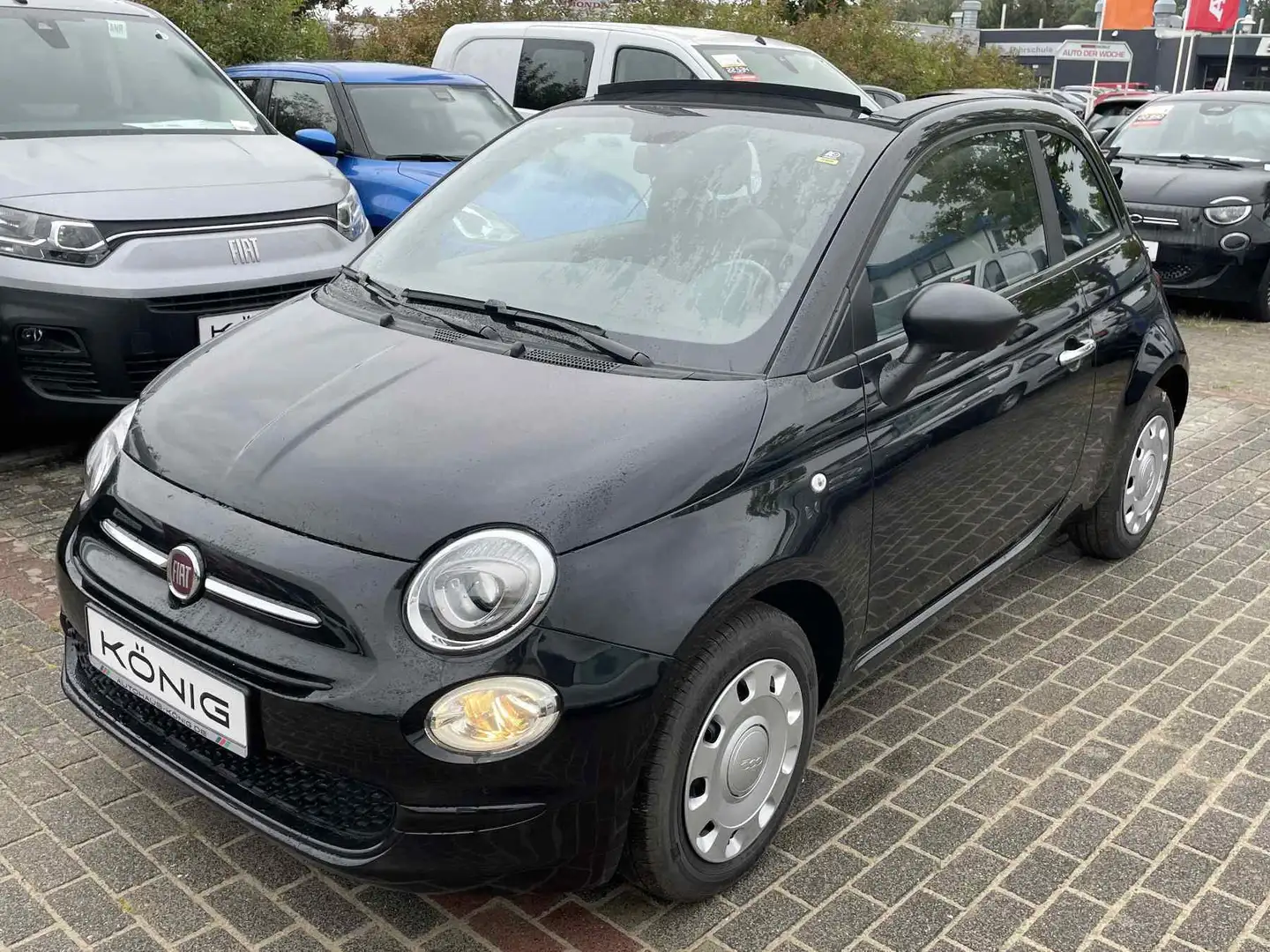 Fiat 500C 1.0 GSE Klima & Sound Carplay Tempomat Schwarz - 1